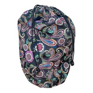Vera Bradley Bandana Swirl Extra Large Laundry Bag with Shoulder Strap